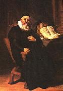 REMBRANDT Harmenszoon van Rijn Portrait of Johannes Elison. oil painting